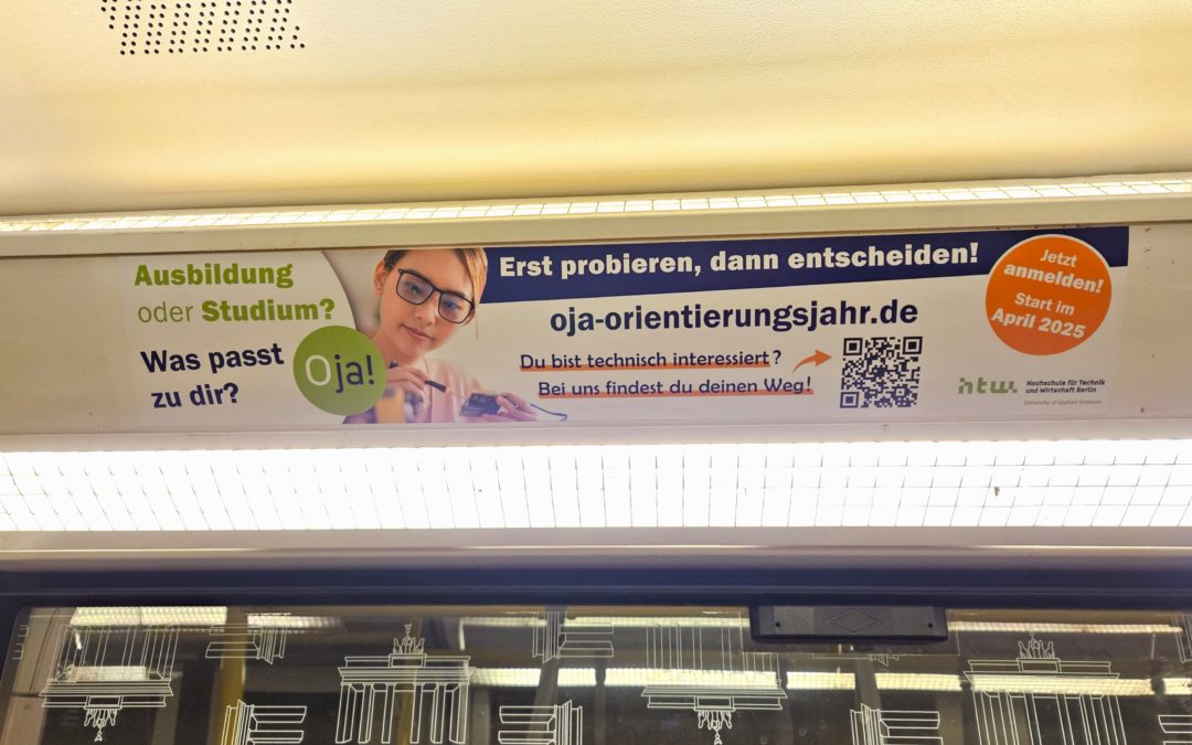 INNENWERBUNG U-BAHN HTW