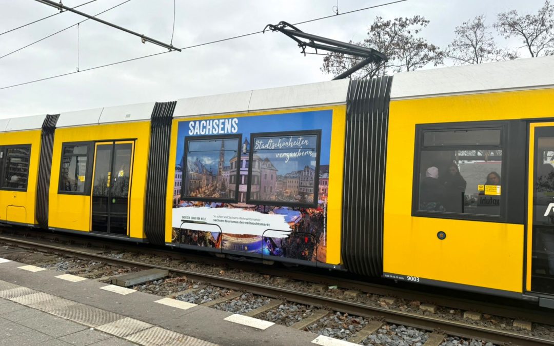 TRAM ADVERTISING SACHSENTOUR