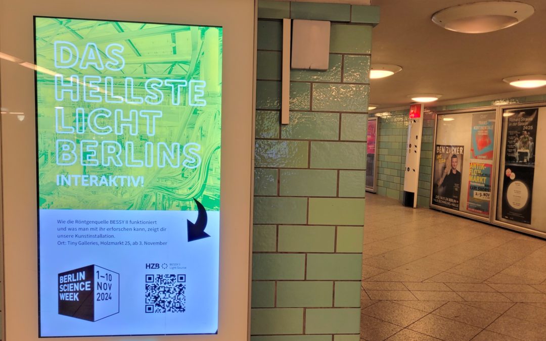 Digitale City Light Poster Berlin Science Week